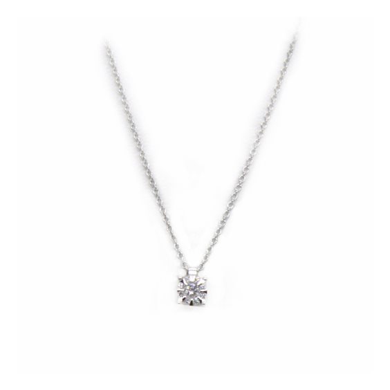 Collana Mirco Visconti Donna in Oro bianco Diamante AB641/7 - AB641/7